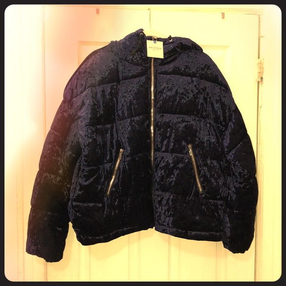 Arizona Jean Company Jackets & Blazers - New With Tags Blue velvet coat - XL